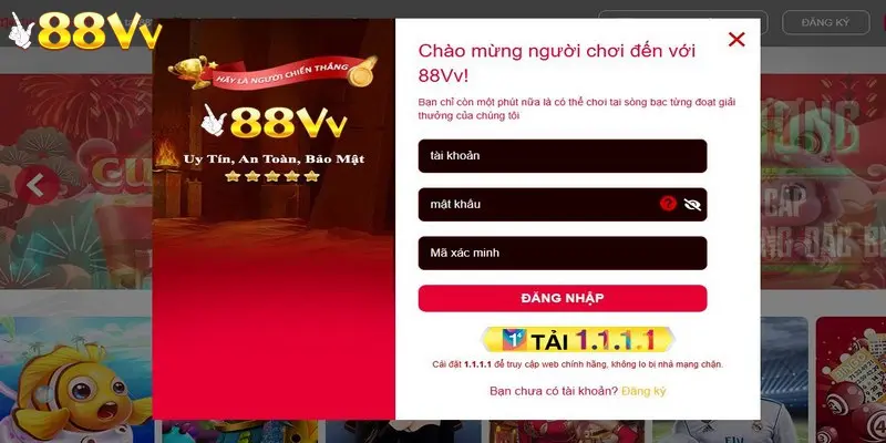 Truy cập chơi game tại 88VV không hề khó